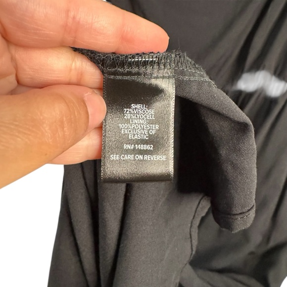 Torrid Plus Size Black Spaghetti Strap Midi Dress - Picture 9 of 9